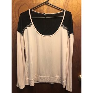Adianna Papell Scoop Neck Shirt